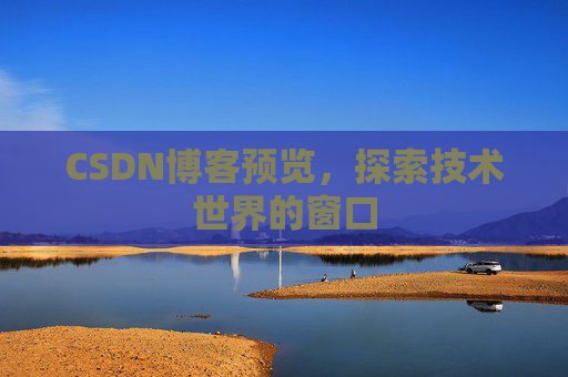 CSDN博客预览，探索技术世界的窗口